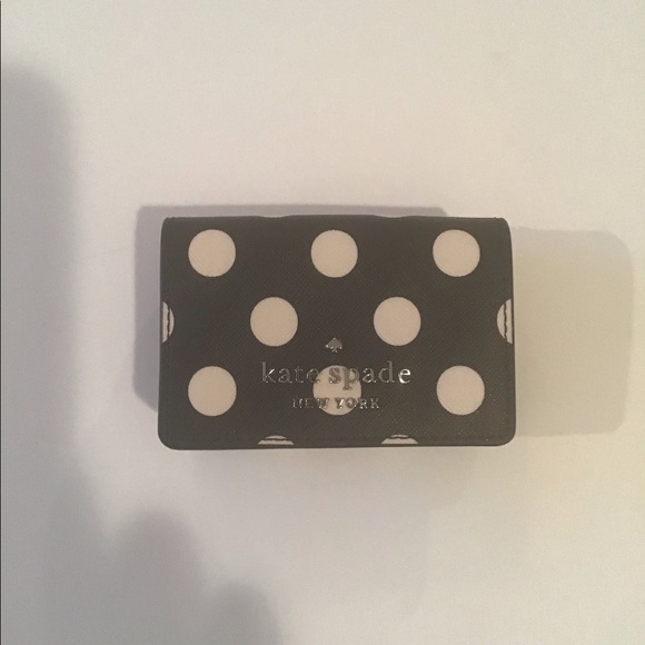 kate spade Handbags - Kate Spade Polka Dot Compact Wallet